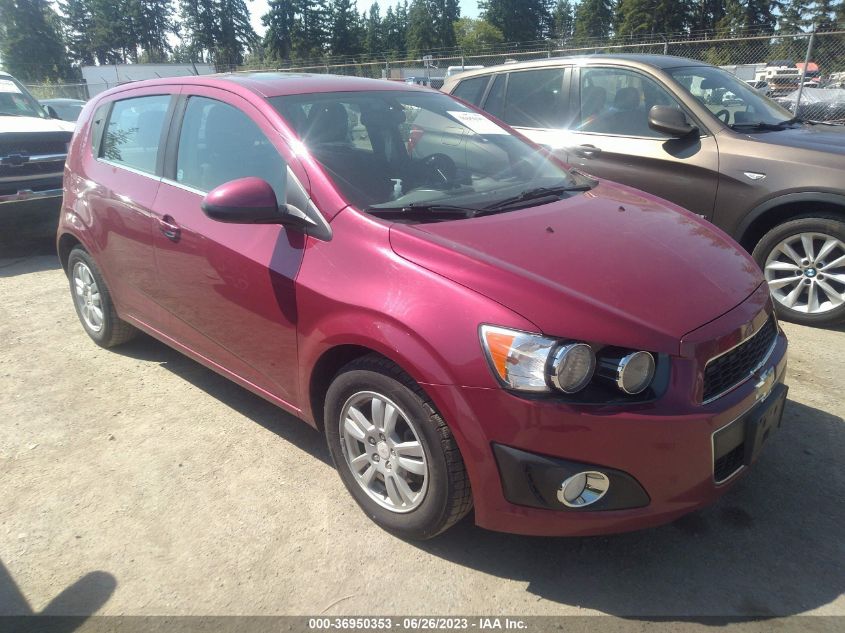 2014 CHEVROLET SONIC LT - 1G1JC6SB6E4128037