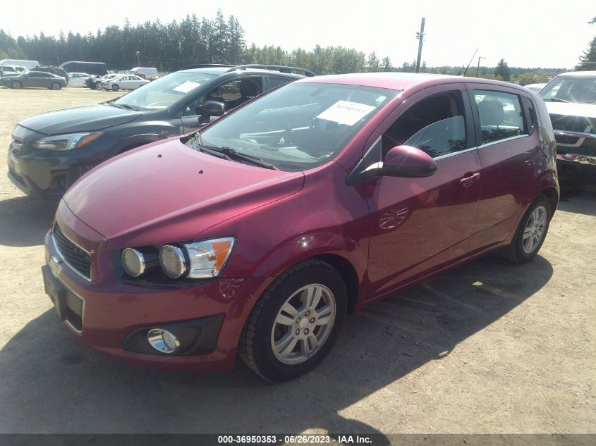 2014 CHEVROLET SONIC LT - 1G1JC6SB6E4128037