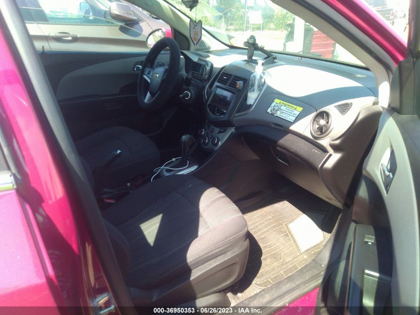 2014 CHEVROLET SONIC LT - 1G1JC6SB6E4128037