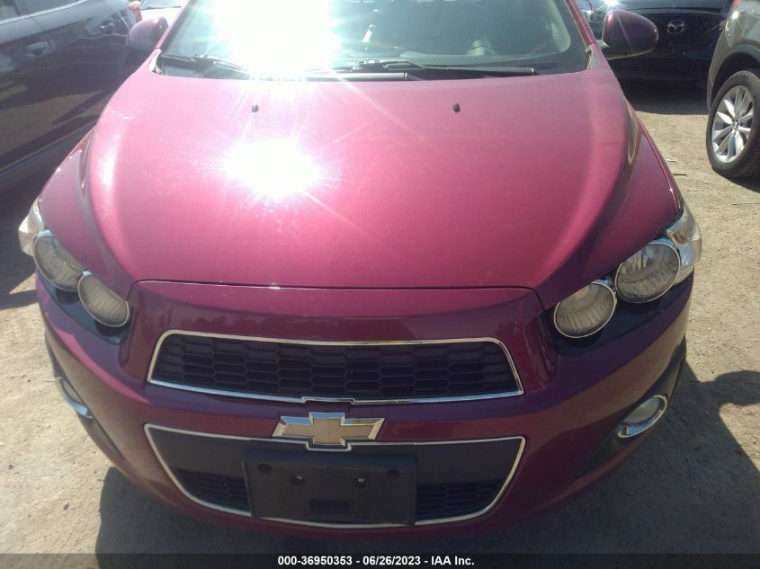2014 CHEVROLET SONIC LT - 1G1JC6SB6E4128037