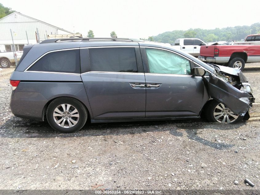 2014 HONDA ODYSSEY EX-L - 5FNRL5H67EB063545