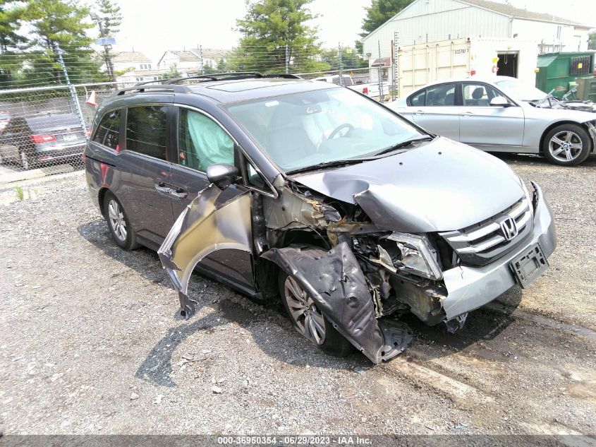 2014 HONDA ODYSSEY EX-L - 5FNRL5H67EB063545