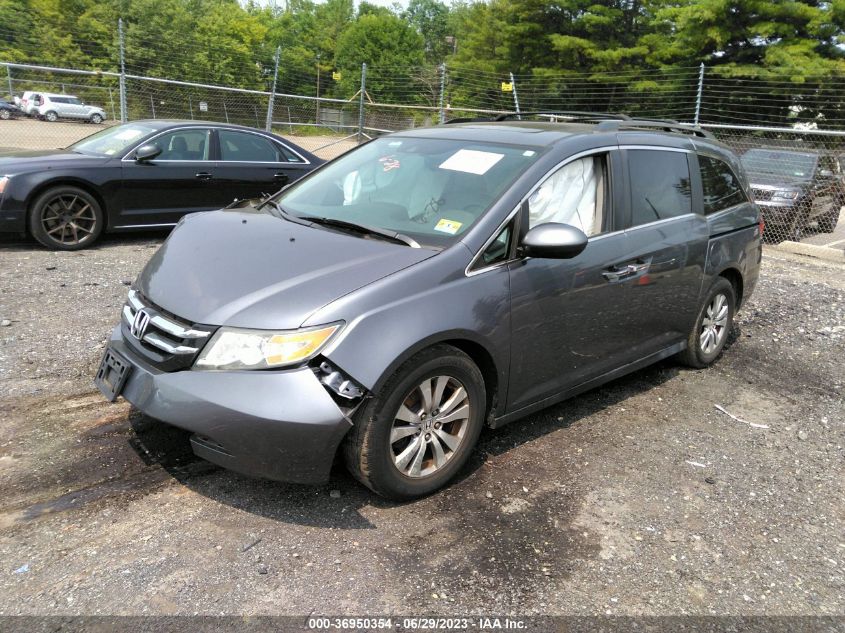 2014 HONDA ODYSSEY EX-L - 5FNRL5H67EB063545