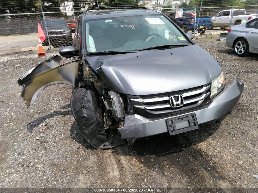 2014 HONDA ODYSSEY EX-L - 5FNRL5H67EB063545