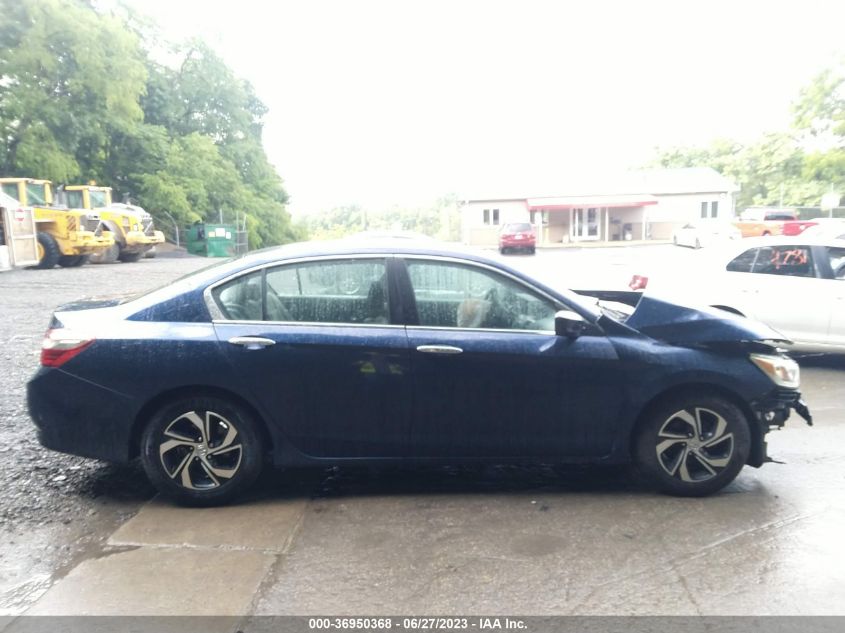 2016 HONDA ACCORD SEDAN LX - 1HGCR2F34GA085074