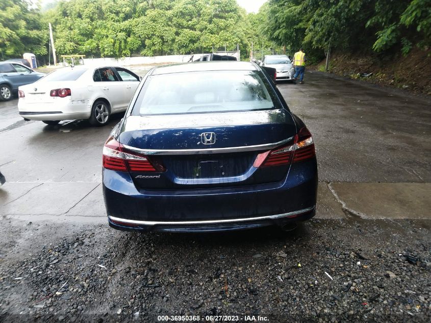 2016 HONDA ACCORD SEDAN LX - 1HGCR2F34GA085074