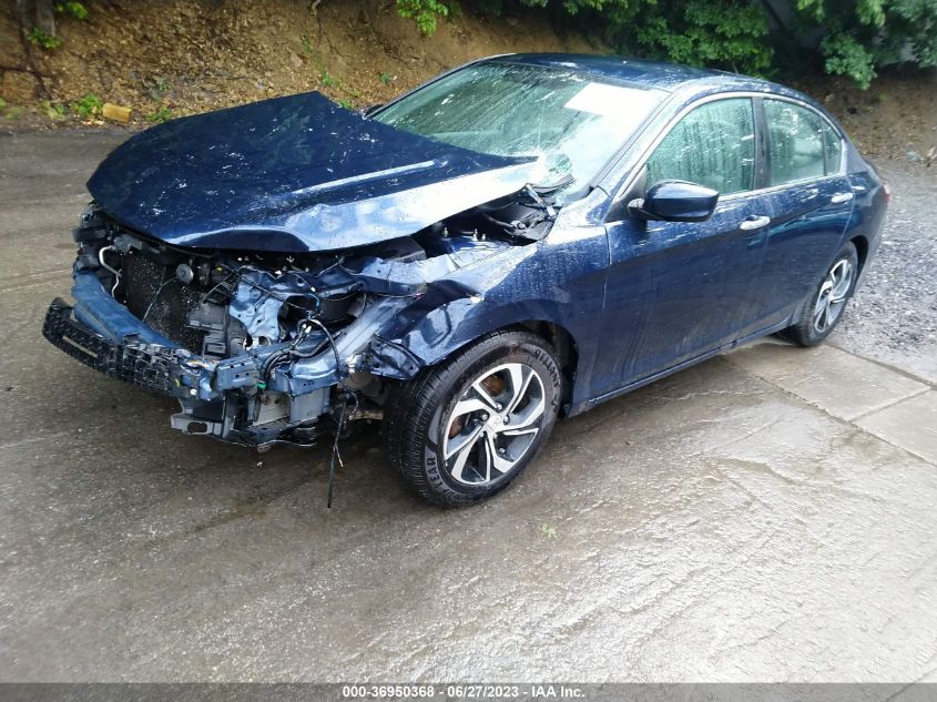 2016 HONDA ACCORD SEDAN LX - 1HGCR2F34GA085074
