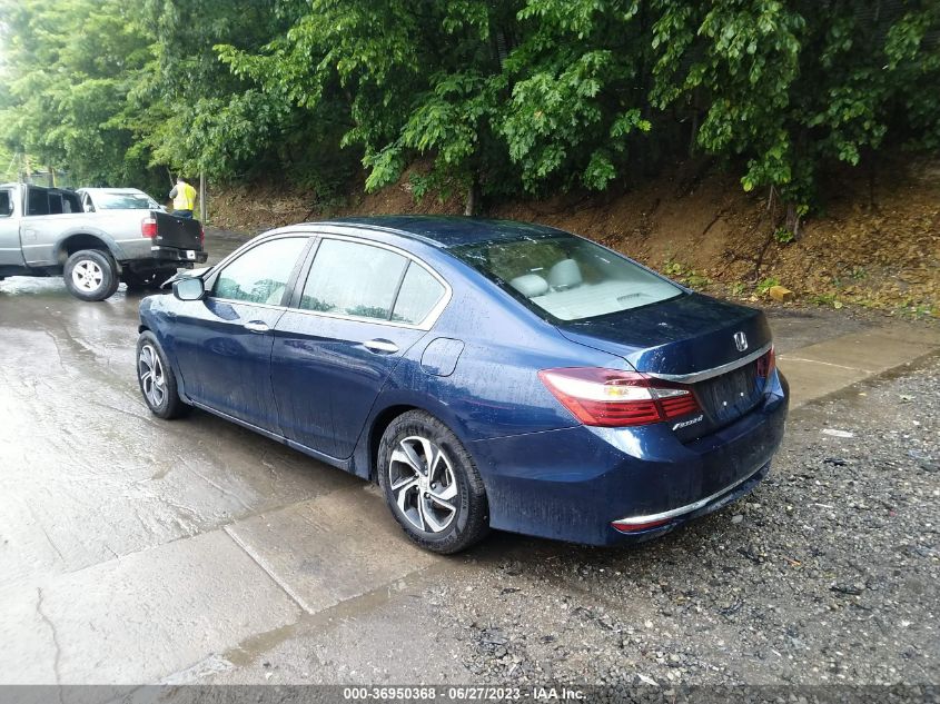 2016 HONDA ACCORD SEDAN LX - 1HGCR2F34GA085074