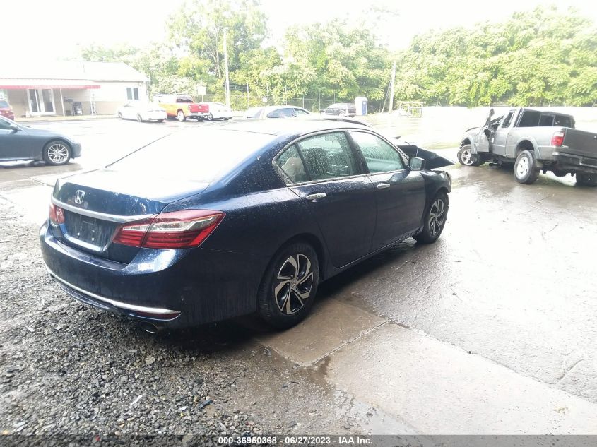 2016 HONDA ACCORD SEDAN LX - 1HGCR2F34GA085074