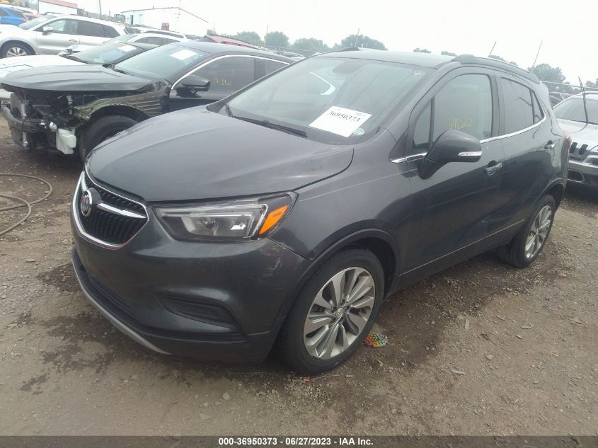 KL4CJASB8HB112389 2017 BUICK ENCORE, photo no. 2