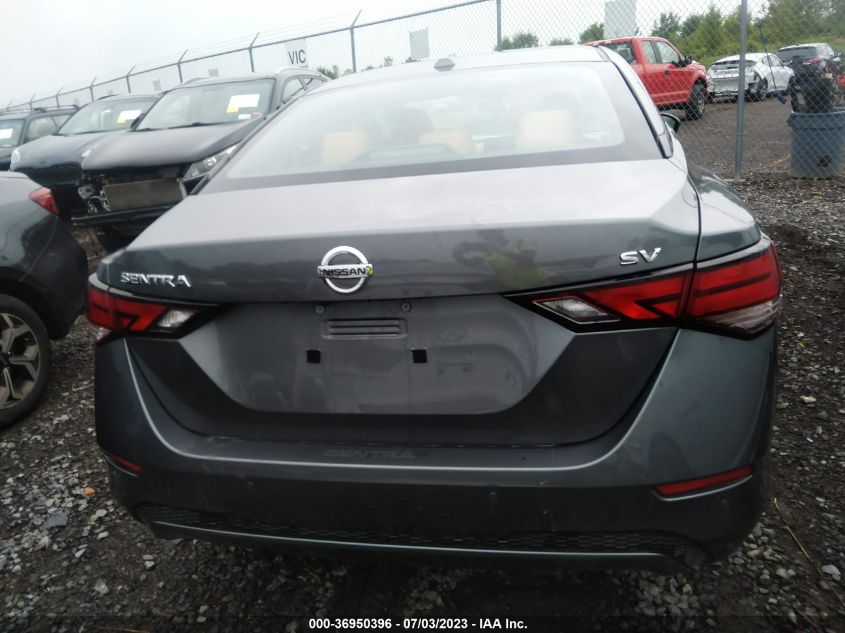 2022 NISSAN SENTRA SV - 3N1AB8CVXNY265044