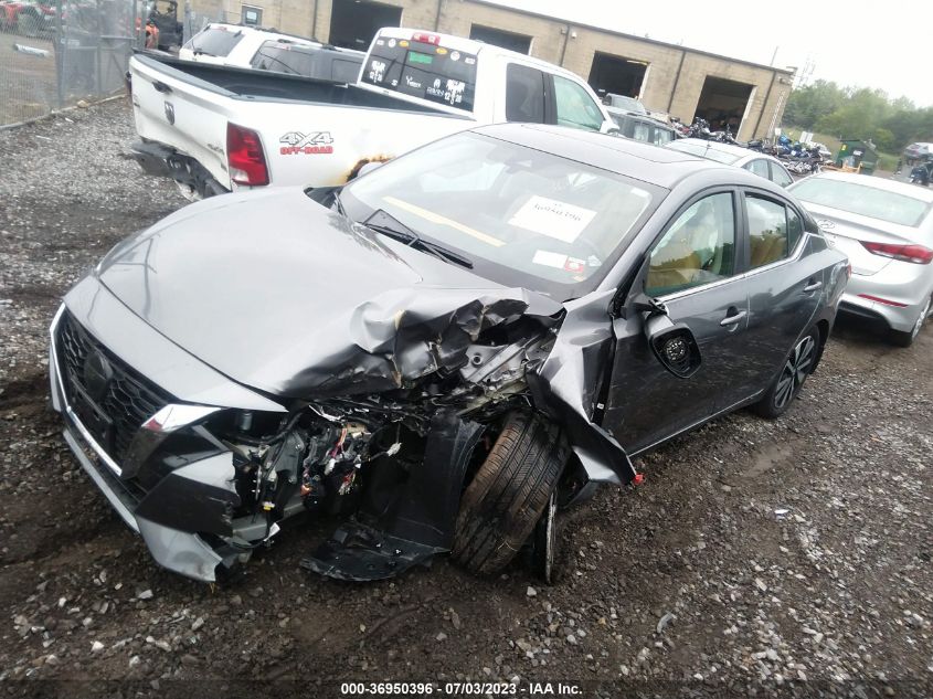 2022 NISSAN SENTRA SV - 3N1AB8CVXNY265044