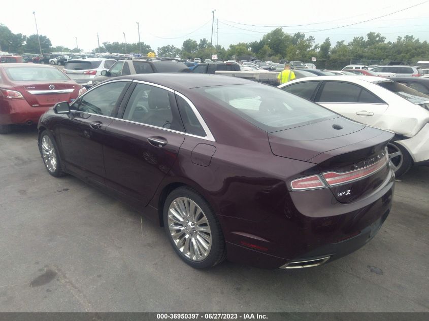 2013 LINCOLN MKZ - 3LN6L2JK9DR823217