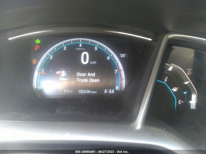 2016 HONDA CIVIC SEDAN EX - 19XFC2F75GE096730