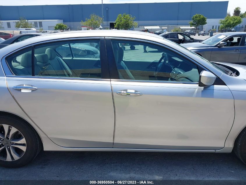 2014 HONDA ACCORD SEDAN LX - 1HGCR2F38EA084023
