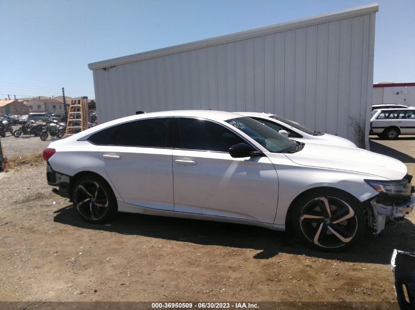 2022 HONDA ACCORD SEDAN SPORT - 1HGCV1F30NA016417