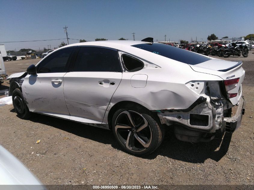 2022 HONDA ACCORD SEDAN SPORT - 1HGCV1F30NA016417