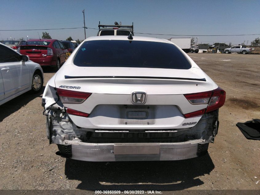 2022 HONDA ACCORD SEDAN SPORT - 1HGCV1F30NA016417