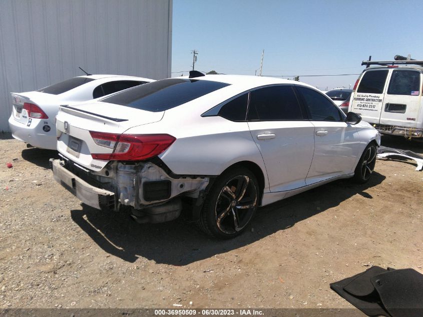 2022 HONDA ACCORD SEDAN SPORT - 1HGCV1F30NA016417