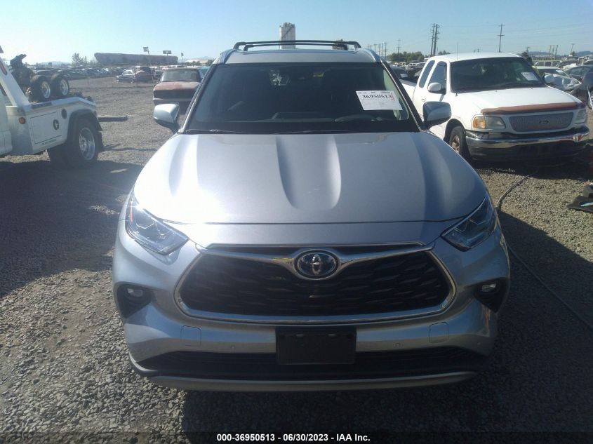 2021 TOYOTA HIGHLANDER HYBRID PLATINUM - 5TDEBRCH1MS023635