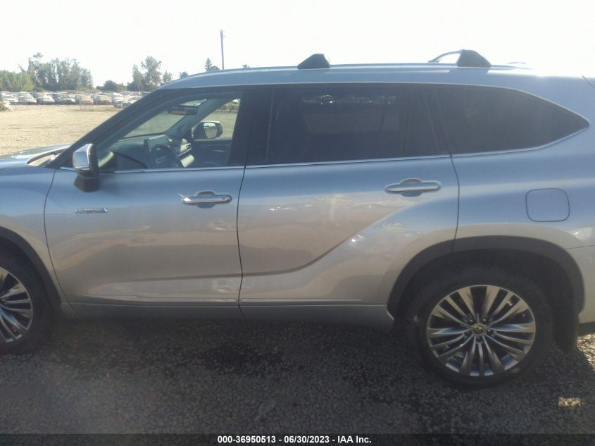 2021 TOYOTA HIGHLANDER HYBRID PLATINUM - 5TDEBRCH1MS023635