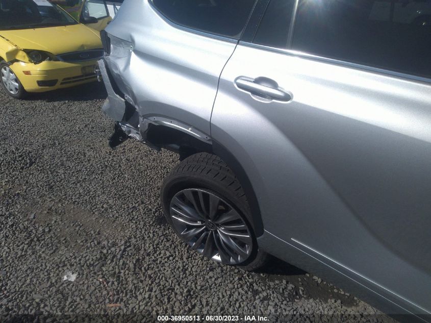 2021 TOYOTA HIGHLANDER HYBRID PLATINUM - 5TDEBRCH1MS023635