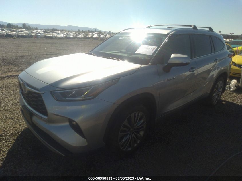 2021 TOYOTA HIGHLANDER HYBRID PLATINUM - 5TDEBRCH1MS023635
