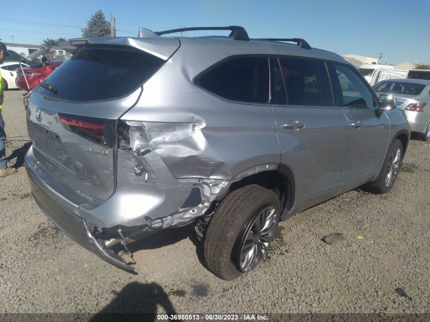 2021 TOYOTA HIGHLANDER HYBRID PLATINUM - 5TDEBRCH1MS023635
