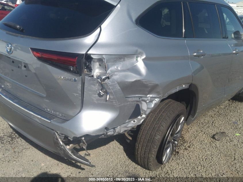 2021 TOYOTA HIGHLANDER HYBRID PLATINUM - 5TDEBRCH1MS023635