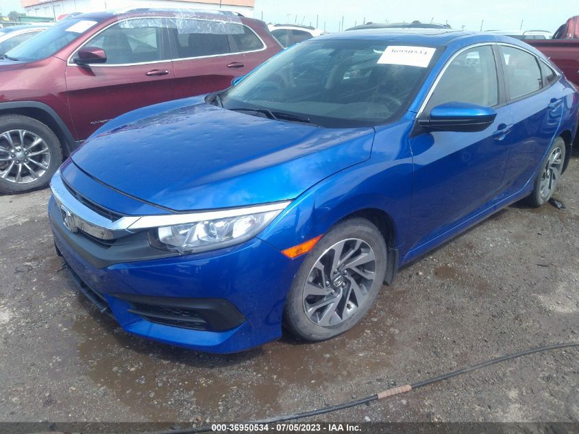 2018 HONDA CIVIC SEDAN EX - 19XFC2F7XJE013056