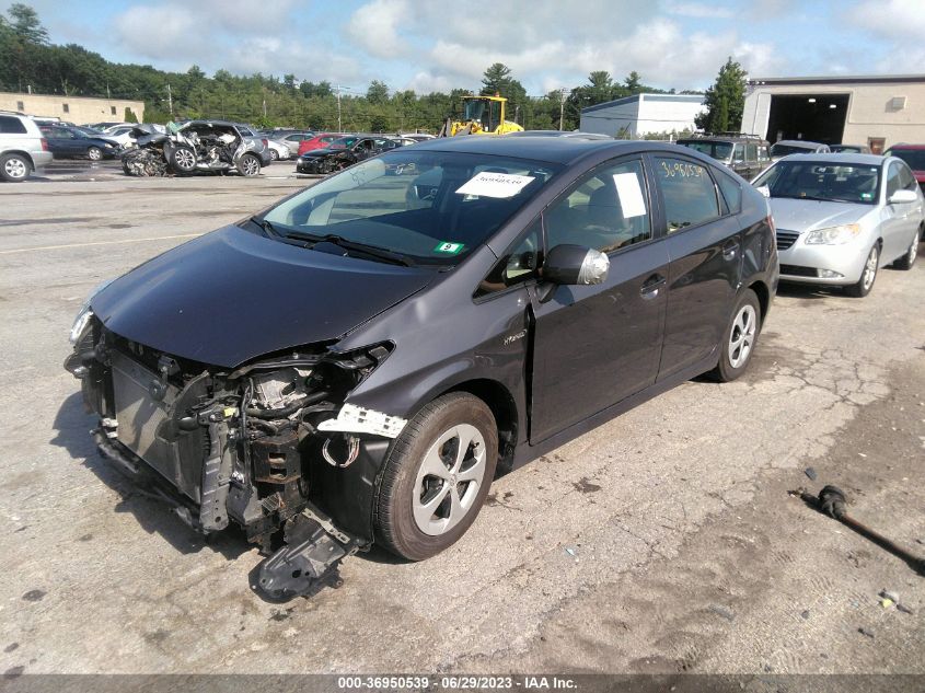 2015 TOYOTA PRIUS FOUR - JTDKN3DU8F1993419