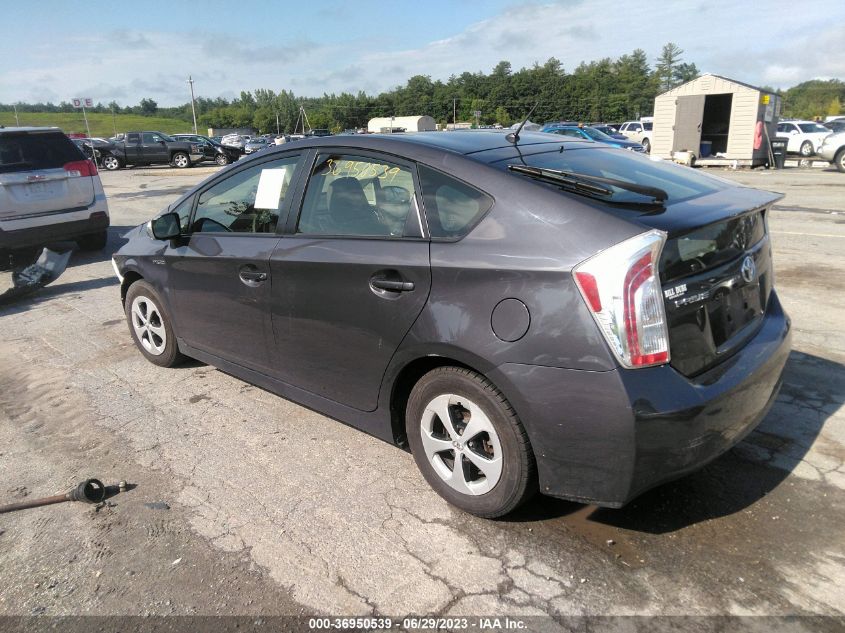 2015 TOYOTA PRIUS FOUR - JTDKN3DU8F1993419