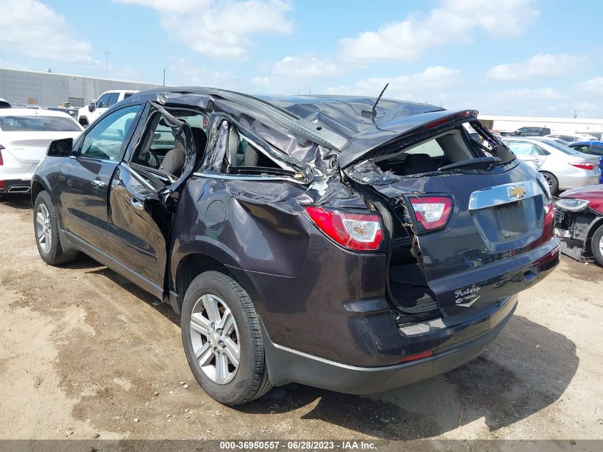 2015 CHEVROLET TRAVERSE LT - 1GNKRGKD7FJ389494