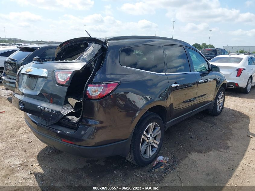 2015 CHEVROLET TRAVERSE LT - 1GNKRGKD7FJ389494