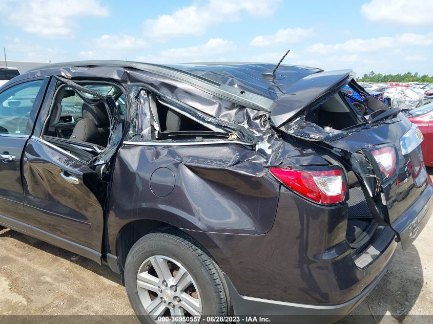 2015 CHEVROLET TRAVERSE LT - 1GNKRGKD7FJ389494