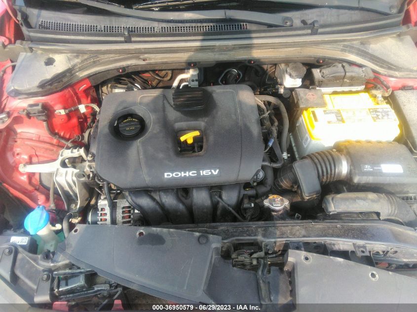 2017 HYUNDAI ELANTRA LIMITED - KMHD84LF3HU313741