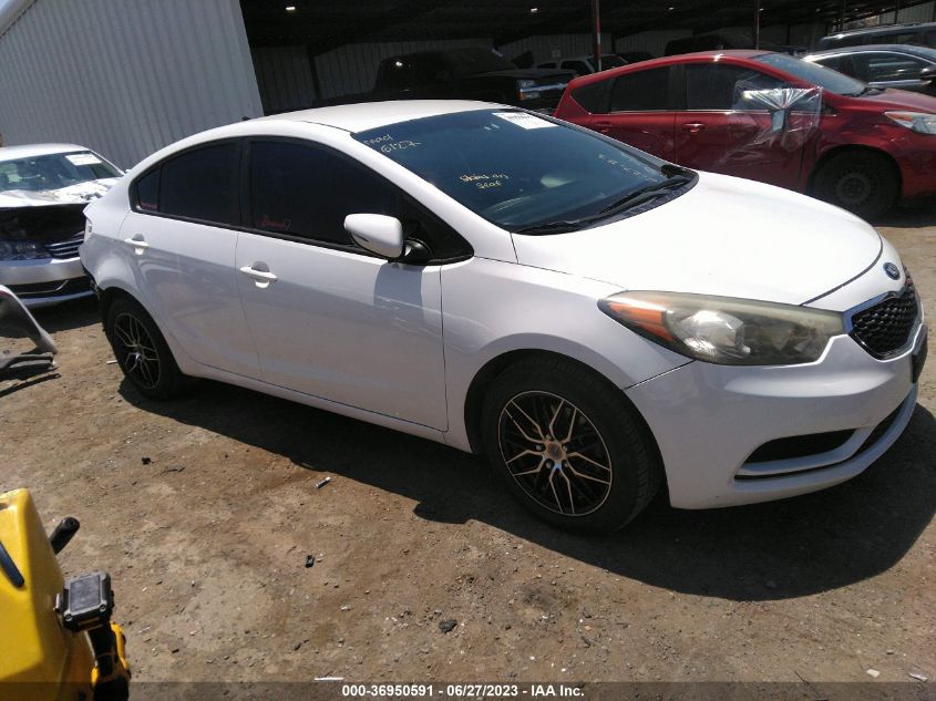 2014 KIA FORTE LX - KNAFX4A6XE5097280