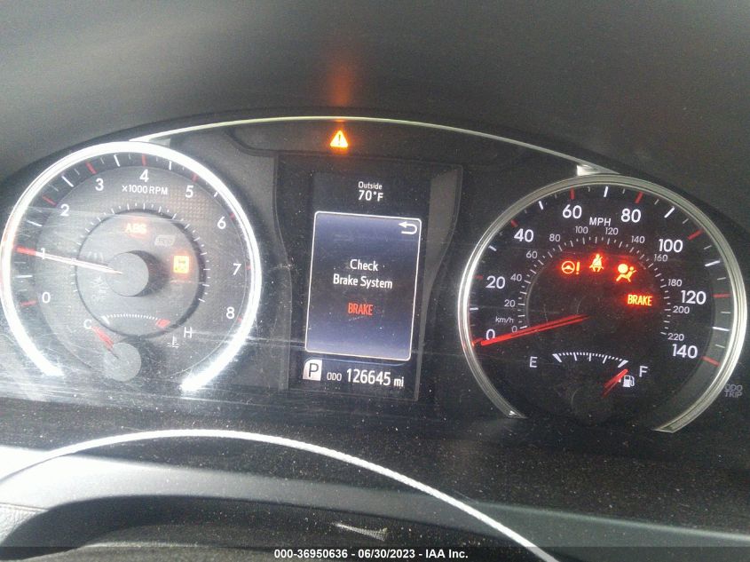 2017 TOYOTA CAMRY XLE/SE/LE/XSE - 4T1BF1FK4HU734906