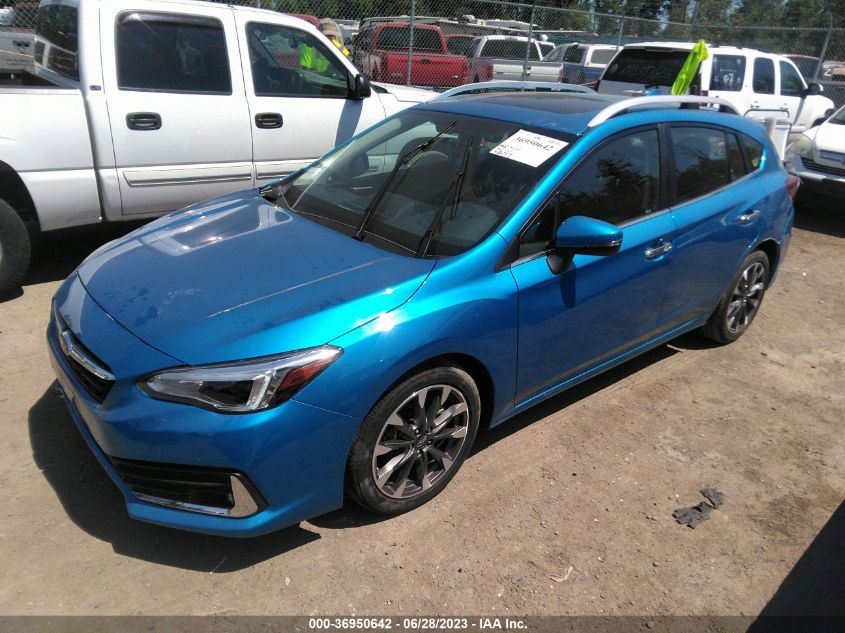 2022 SUBARU IMPREZA LIMITED - 4S3GTAU67N3724042