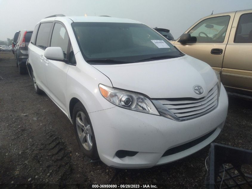 2017 TOYOTA SIENNA LE - 5TDKZ3DC5HS790215