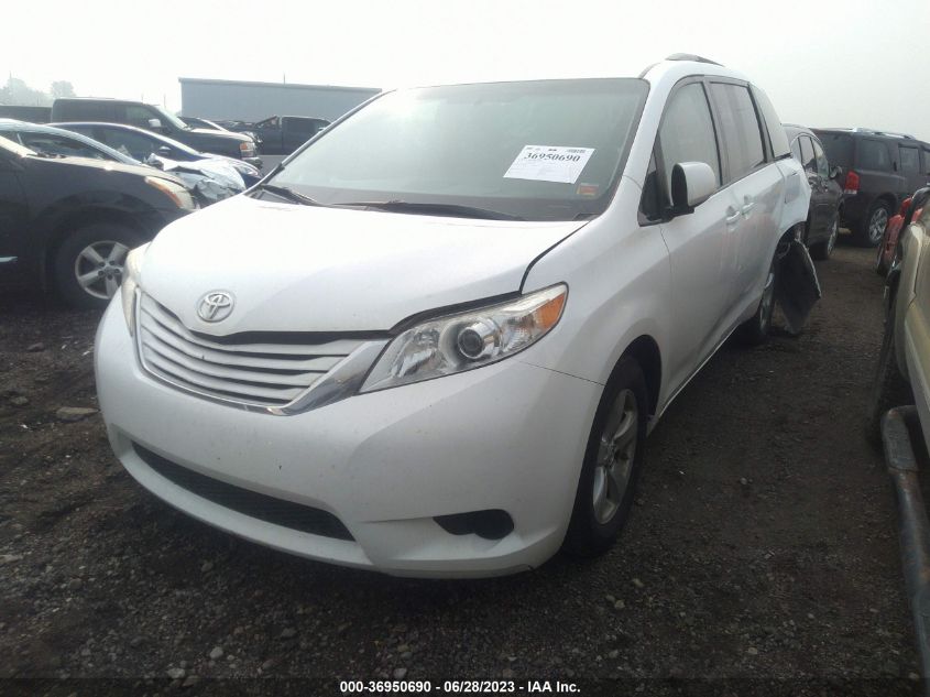 2017 TOYOTA SIENNA LE - 5TDKZ3DC5HS790215