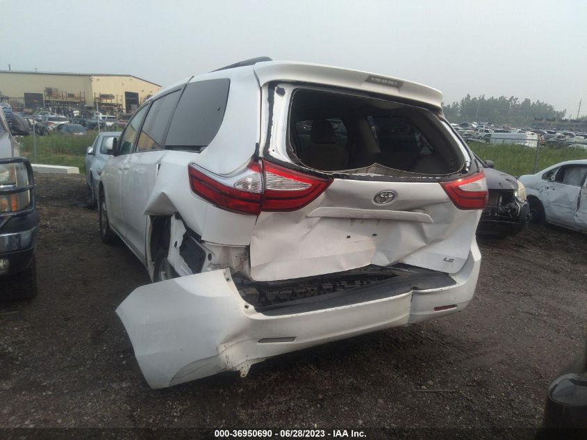 2017 TOYOTA SIENNA LE - 5TDKZ3DC5HS790215