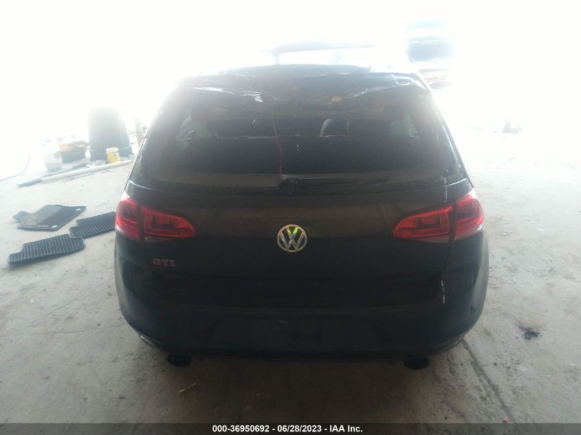 2017 VOLKSWAGEN GOLF GTI S/SE/AUTOBAHN/SPORT - 3VW547AU2HM061862
