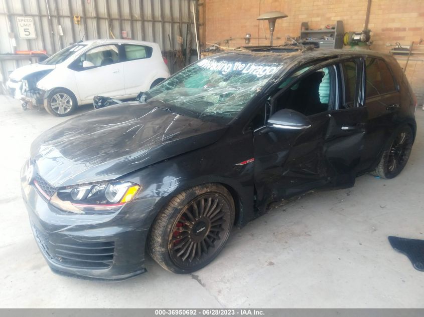2017 VOLKSWAGEN GOLF GTI S/SE/AUTOBAHN/SPORT - 3VW547AU2HM061862