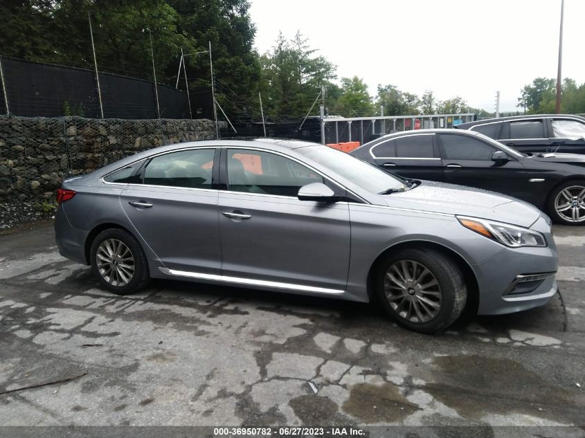 2015 HYUNDAI SONATA 2.4L LIMITED - 5NPE34AF0FH065563