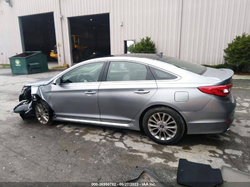 2015 HYUNDAI SONATA 2.4L LIMITED - 5NPE34AF0FH065563