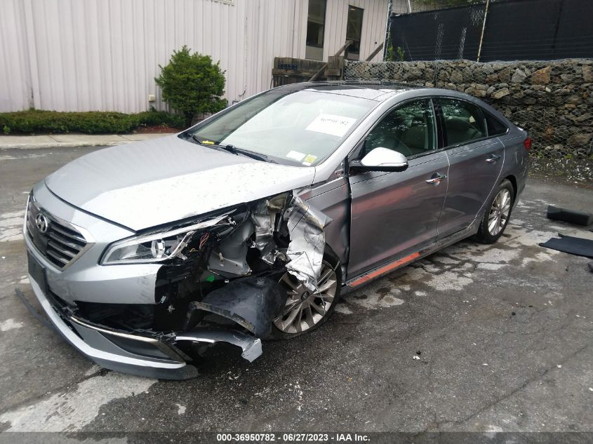 2015 HYUNDAI SONATA 2.4L LIMITED - 5NPE34AF0FH065563