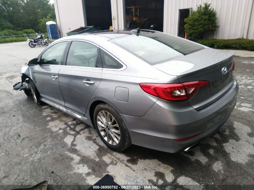 2015 HYUNDAI SONATA 2.4L LIMITED - 5NPE34AF0FH065563