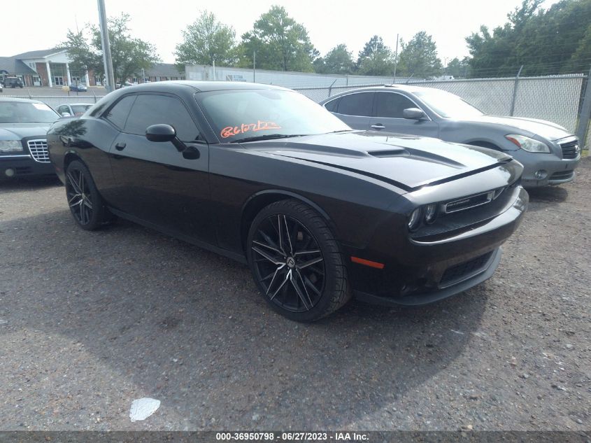 2016 DODGE CHALLENGER SXT PLUS - 2C3CDZAG9GH315326