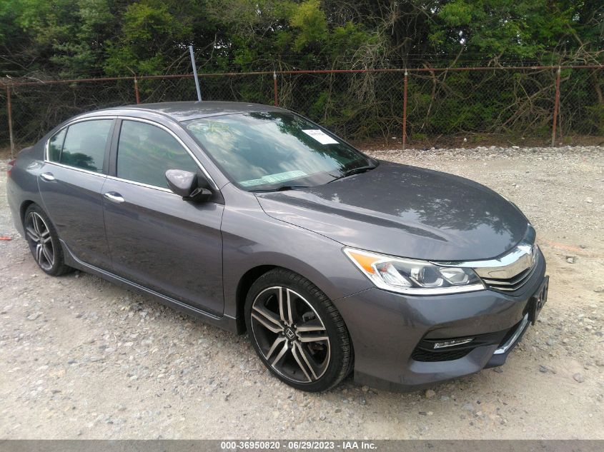 2016 HONDA ACCORD SEDAN SPORT - 1HGCR2F57GA197479